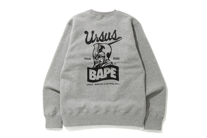 BAPE Trade Mark Crewneck Grey