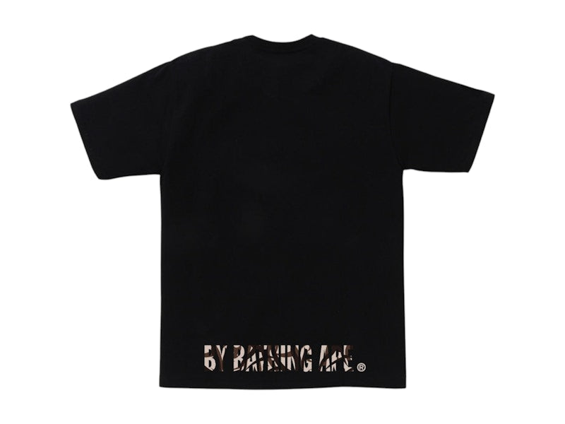BAPE Trial Camo Ape Face Sta Tee Black/Beige