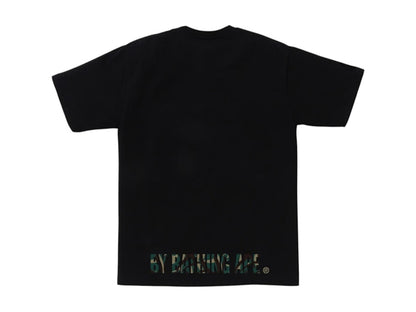 BAPE Trial Camo Ape Face Sta Tee Black/Green
