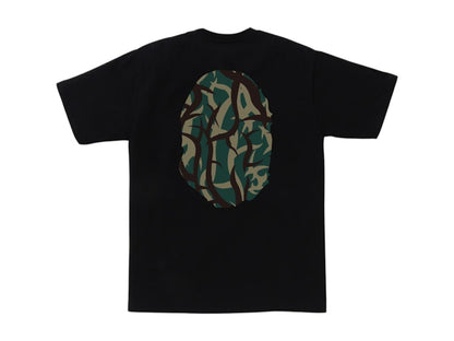 BAPE Trial Camo Big Ape Head Tee Black/Green