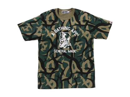 BAPE Trial Camo General Tee Green