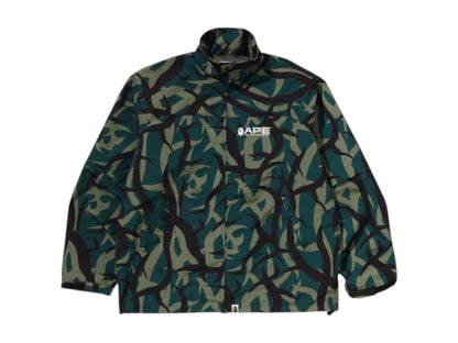 BAPE Trial Camo Rain Jacket Green