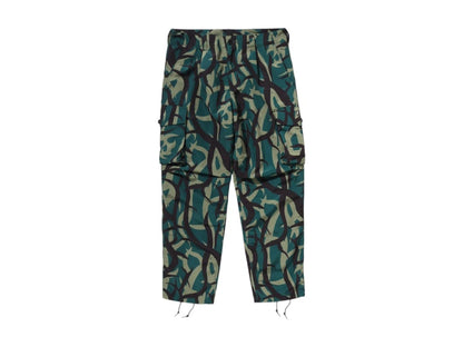 BAPE Trial Camo Regular Fit 6 Pocket Pants Green