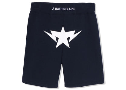 BAPE Twinsta Sweat Shorts Navy