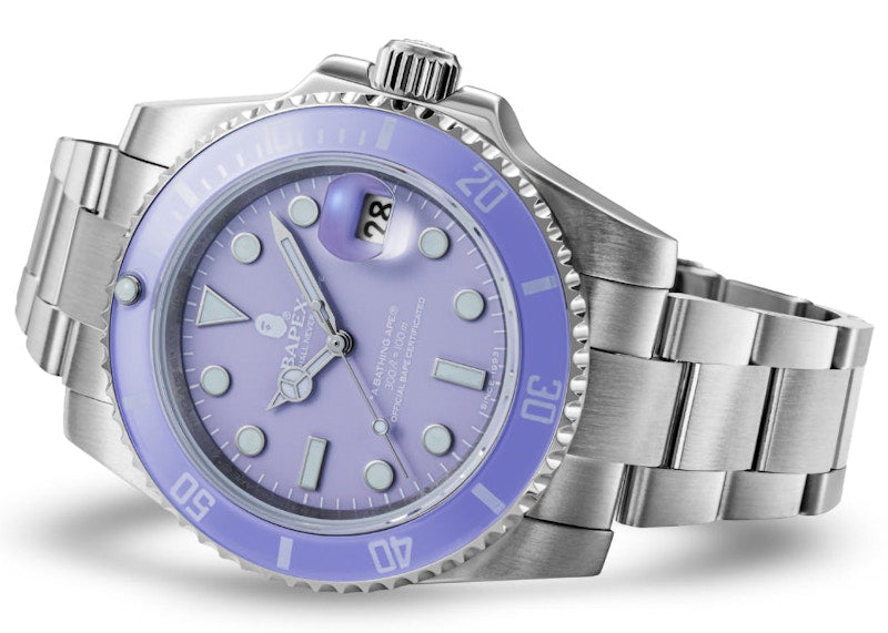 BAPE Type 1 Bapex Watch Pink