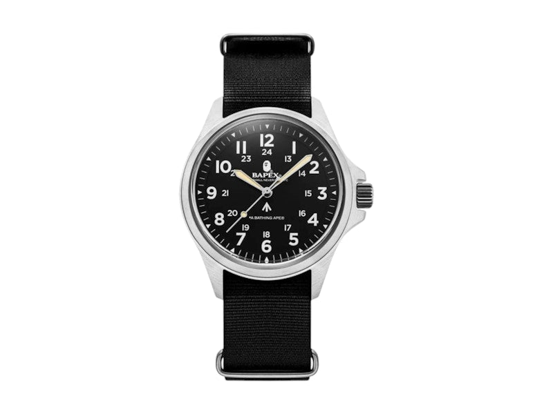 BAPE Type 17 BAPEX I Watch Black
