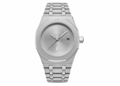 BAPE Type 9 BAPEX Watch Silver