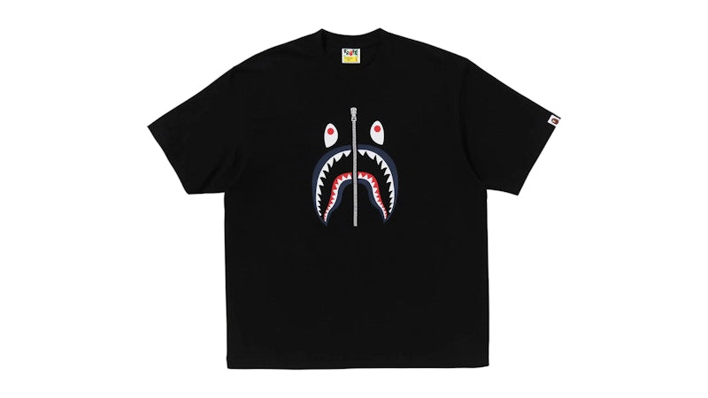 BAPE UK Shark Tee Black