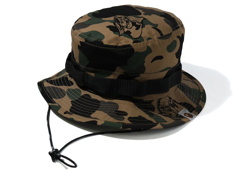BAPE Ursus Camo Military Hat Olivedrab