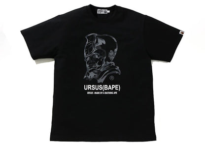 BAPE Ursus Camo Trademark Tee Black
