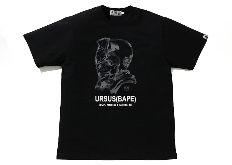 BAPE Ursus Camo Trademark Tee Black