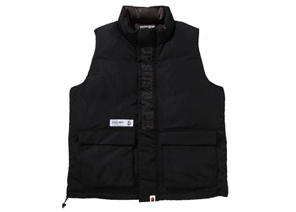 BAPE Ursus Loose Fit Down Vest Black