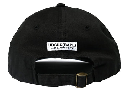BAPE Ursus Panel Cap Black