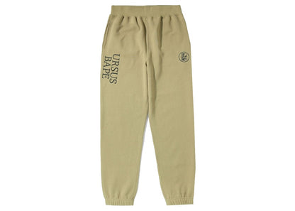 BAPE Ursus Sweatpants Beige