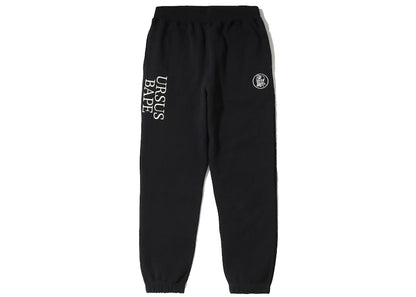 BAPE Ursus Sweatpants Black