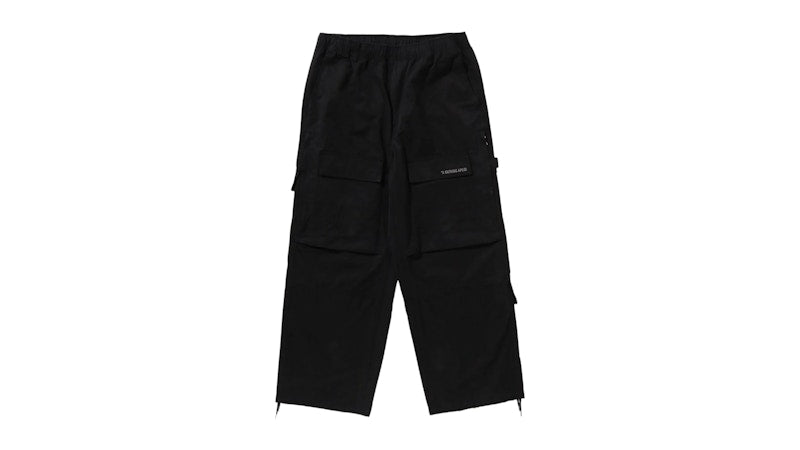 BAPE Used Relaxed Fit Cargo Pants Black