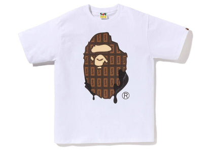 BAPE Valentine Chocolate Ape Head Tee (SS23) White