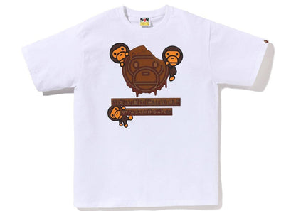 BAPE Valentine Chocolate Baby Milo Tee (SS23) White