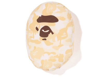 BAPE Valentine Chocolate Camo Ape Head Cushion Ivory