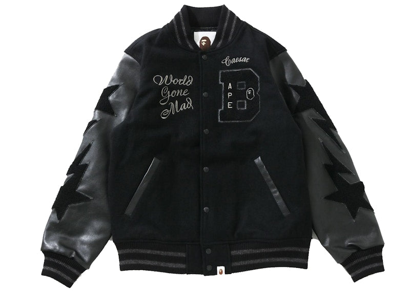 BAPE Varsity Jacket (FW21) Black