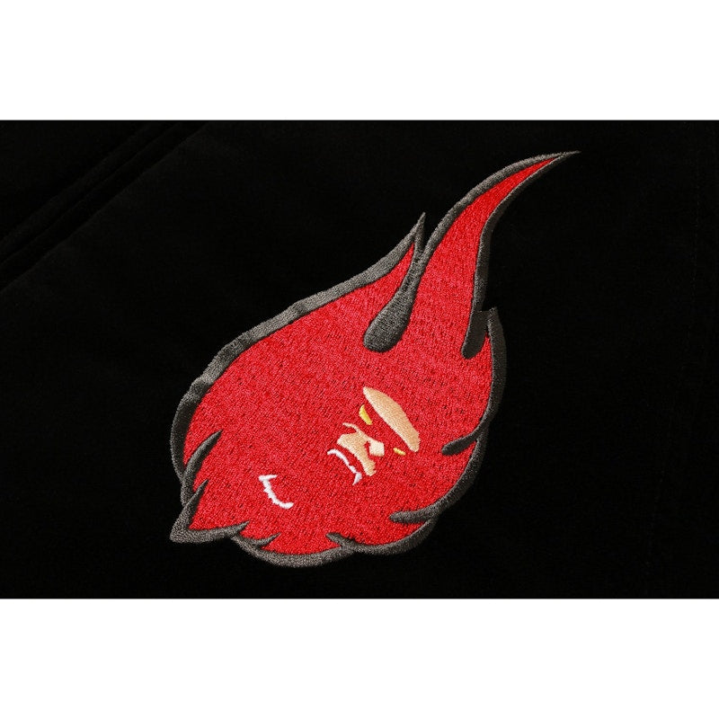 BAPE Velour Souvenir Jacket Black