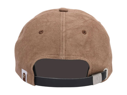BAPE Washed Canvas Cap Beige