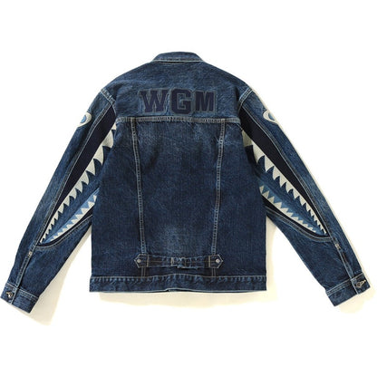 BAPE Washed Denim Jacket Indigo