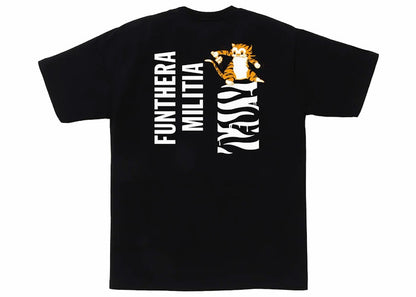 BAPE White Tiger Tee Black