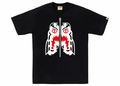 BAPE White Tiger Tee Black