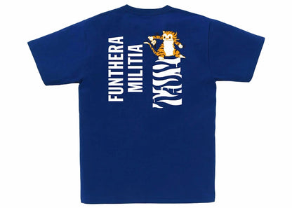 BAPE White Tiger Tee Blue