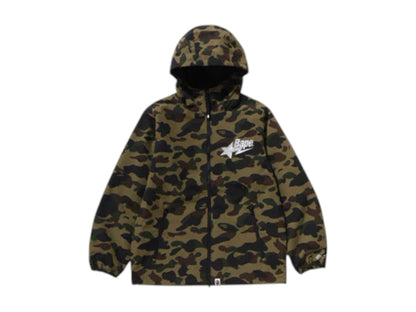 BAPE Windstopper Products Gore-Tex Labs 1st Camo Hoodie Jacket Green