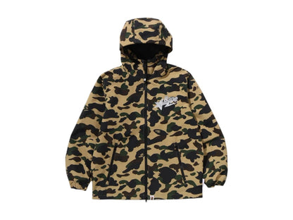 BAPE Windstopper Products Gore-Tex Labs 1st Camo Hoodie Jacket Yellow