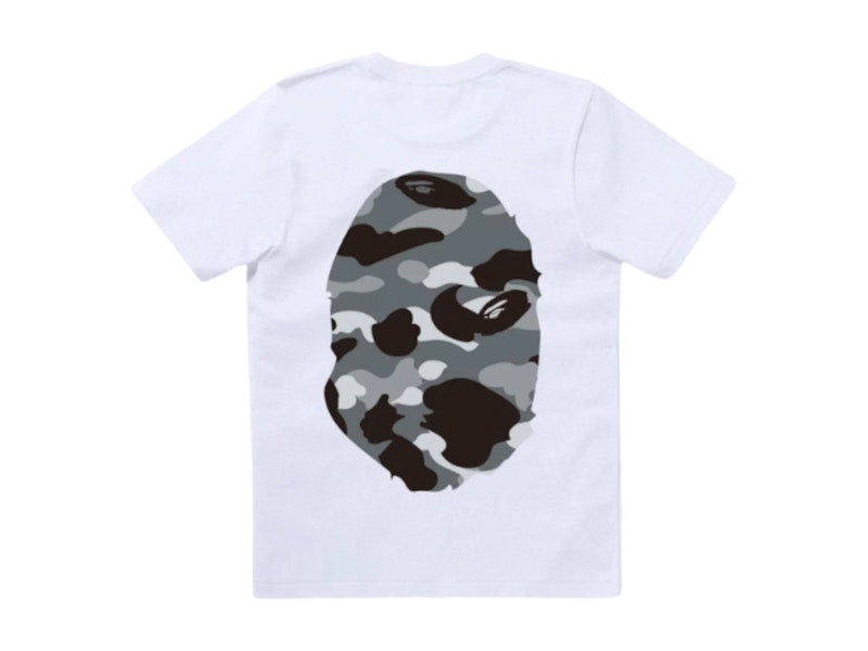 BAPE Women's 1st Camo Big Ape Head Tee White/Grey