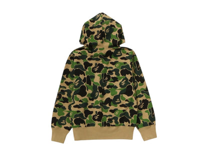 BAPE Women's ABC Camo One Point Pullover Hoodie Green