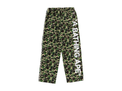BAPE Women's ABC Camo Track Pants Green