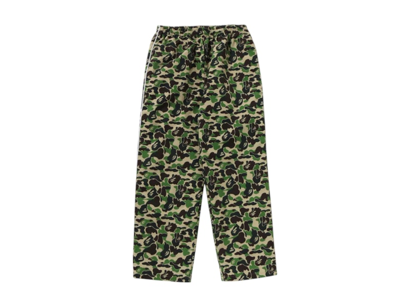 BAPE Women's ABC Camo Track Pants Green