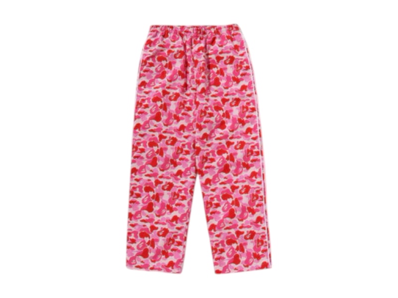 BAPE Women's ABC Camo Track Pants Pink