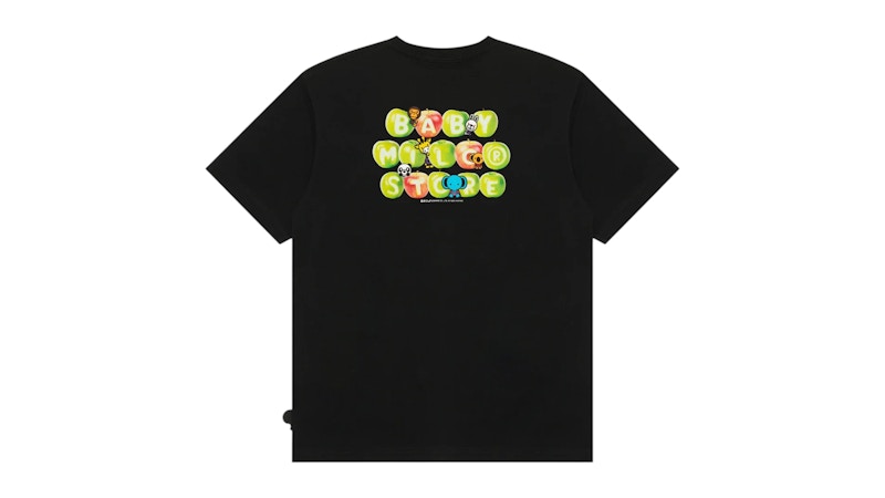 BAPE Women's Baby Milo Apple Tee Black