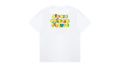 BAPE Women's Baby Milo Apple Tee White