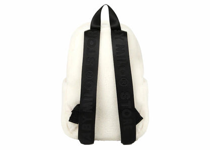 BAPE Women's Baby Milo Mini Fur Backpack Ivory