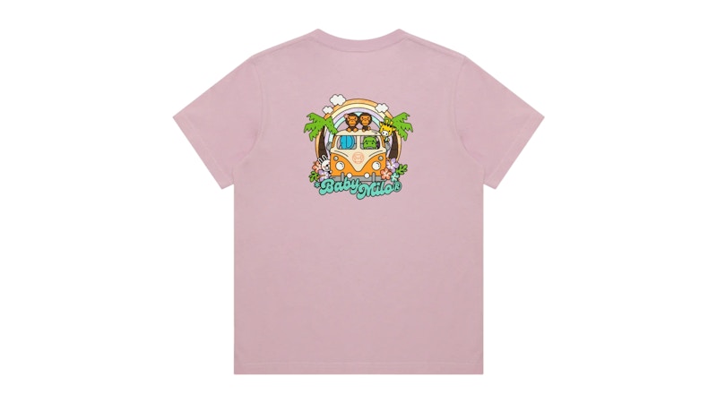 BAPE Women's Baby Milo Slim Fit Tee (SS25) Light Pink