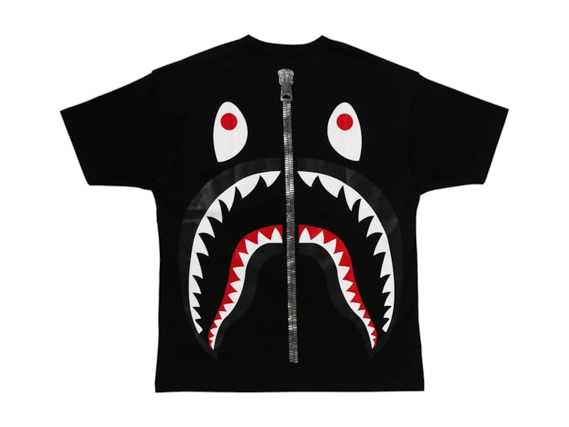BAPE Women's Big Shark Oversized Tee Black
