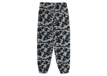 BAPE Womens Cookie Camo 2 Oversized Sweatpants Beige