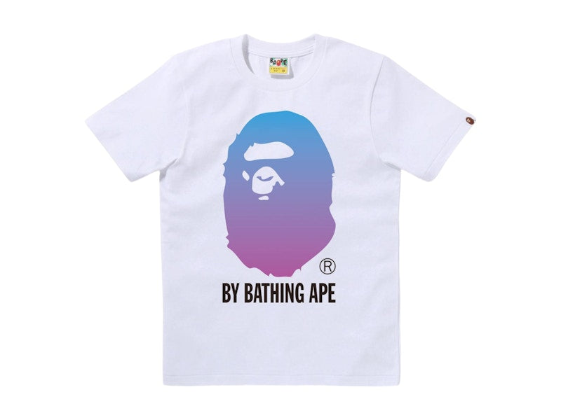 BAPE Women's Gradation By Bathing Ape Tee White