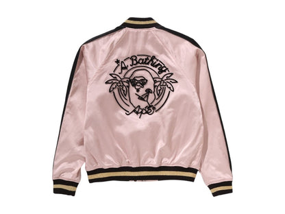 BAPE Women's Neon Ape Head Souvenir Jacket Multicolor