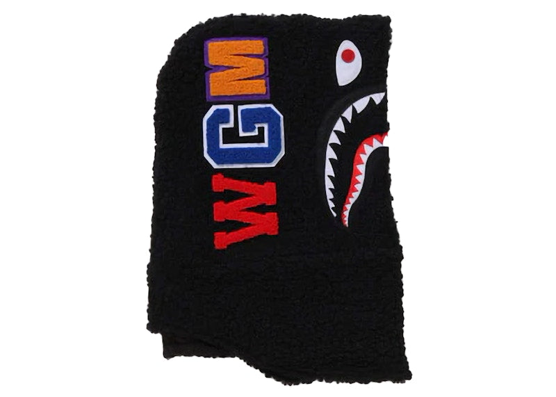 BAPE Women's Shark Boa Snood Black