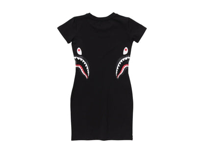 BAPE Women's Shark Jersey Dress Black