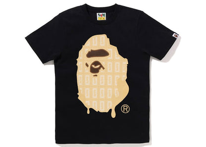 BAPE Womens Valentine Chocolate Ape Head Tee (SS23) Black