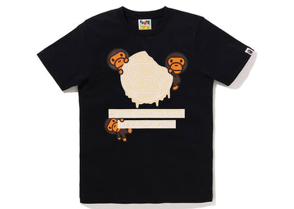 BAPE Womens Valentine Chocolate Baby Milo Tee (SS23) Black