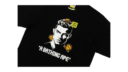 BAPE X CR7 Life Baby Milo Relaxed Fit II Tee Black